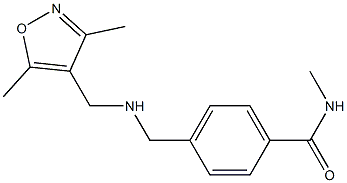 4-({[(3,5-dimethyl-1,2-oxazol-4-yl)methyl]amino}methyl)-N-methylbenzamide