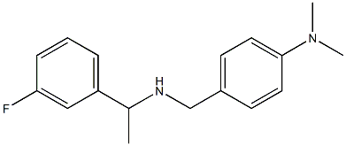 4-({[1-(3-fluorophenyl)ethyl]amino}methyl)-N,N-dimethylaniline