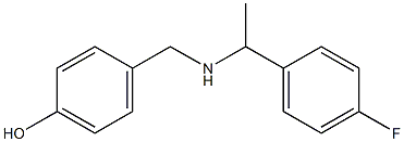 4-({[1-(4-fluorophenyl)ethyl]amino}methyl)phenol
