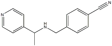  4-({[1-(pyridin-4-yl)ethyl]amino}methyl)benzonitrile