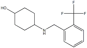 4-({[2-(trifluoromethyl)phenyl]methyl}amino)cyclohexan-1-ol