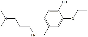 4-({[3-(dimethylamino)propyl]amino}methyl)-2-ethoxyphenol