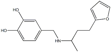  4-({[4-(furan-2-yl)butan-2-yl]amino}methyl)benzene-1,2-diol