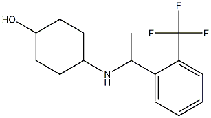 4-({1-[2-(trifluoromethyl)phenyl]ethyl}amino)cyclohexan-1-ol