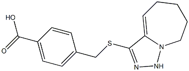  4-({5H,6H,7H,8H,9H-[1,2,4]triazolo[3,4-a]azepin-3-ylsulfanyl}methyl)benzoic acid