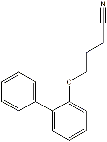 4-(1,1'-biphenyl-2-yloxy)butanenitrile