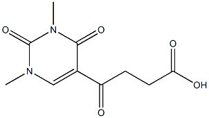 4-(1,3-dimethyl-2,4-dioxo-1,2,3,4-tetrahydropyrimidin-5-yl)-4-oxobutanoic acid