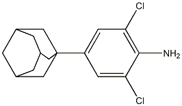 4-(1-adamantyl)-2,6-dichloroaniline Structure