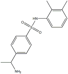 4-(1-aminoethyl)-N-(2,3-dimethylphenyl)benzene-1-sulfonamide|