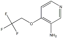4-(2,2,2-trifluoroethoxy)pyridin-3-amine Structure