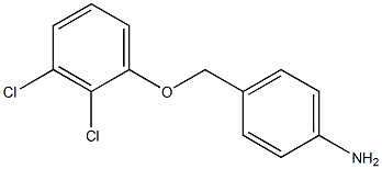 4-(2,3-dichlorophenoxymethyl)aniline Structure