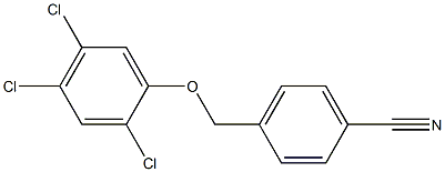  4-(2,4,5-trichlorophenoxymethyl)benzonitrile