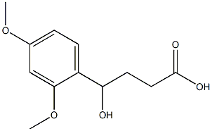 4-(2,4-dimethoxyphenyl)-4-hydroxybutanoic acid