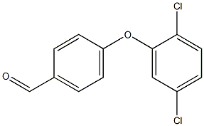 4-(2,5-dichlorophenoxy)benzaldehyde Struktur