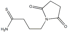 4-(2,5-dioxopyrrolidin-1-yl)butanethioamide Structure