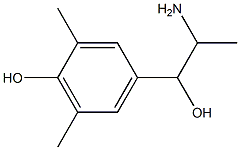 4-(2-amino-1-hydroxypropyl)-2,6-dimethylphenol Structure