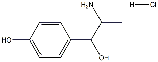 4-(2-amino-1-hydroxypropyl)phenol hydrochloride