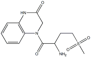  4-(2-amino-4-methanesulfonylbutanoyl)-1,2,3,4-tetrahydroquinoxalin-2-one