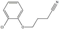 4-(2-chlorophenoxy)butanenitrile Struktur