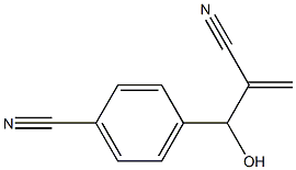 4-(2-cyano-1-hydroxy-2-methylideneethyl)benzonitrile