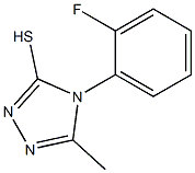 4-(2-fluorophenyl)-5-methyl-4H-1,2,4-triazole-3-thiol|