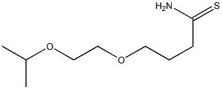 4-(2-isopropoxyethoxy)butanethioamide