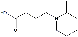 4-(2-methylpiperidin-1-yl)butanoic acid Struktur