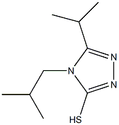  4-(2-methylpropyl)-5-(propan-2-yl)-4H-1,2,4-triazole-3-thiol