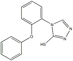 4-(2-phenoxyphenyl)-4H-1,2,4-triazole-3-thiol Structure