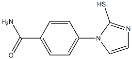 4-(2-sulfanyl-1H-imidazol-1-yl)benzamide Structure