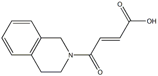4-(3,4-dihydroisoquinolin-2(1H)-yl)-4-oxobut-2-enoic acid Structure