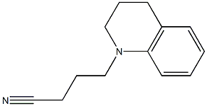 4-(3,4-dihydroquinolin-1(2H)-yl)butanenitrile,,结构式