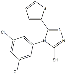 4-(3,5-dichlorophenyl)-5-(thiophen-2-yl)-4H-1,2,4-triazole-3-thiol|