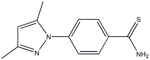 4-(3,5-dimethyl-1H-pyrazol-1-yl)benzene-1-carbothioamide