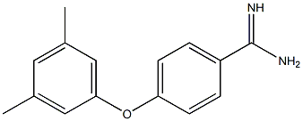 4-(3,5-dimethylphenoxy)benzene-1-carboximidamide|