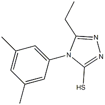 4-(3,5-dimethylphenyl)-5-ethyl-4H-1,2,4-triazole-3-thiol|