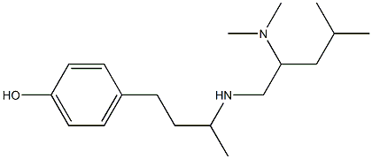 4-(3-{[2-(dimethylamino)-4-methylpentyl]amino}butyl)phenol