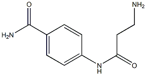 4-(3-aminopropanamido)benzamide