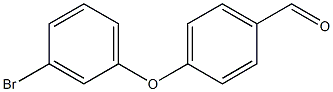 4-(3-bromophenoxy)benzaldehyde,,结构式