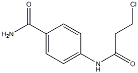  4-(3-chloropropanamido)benzamide