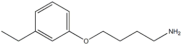 4-(3-ethylphenoxy)butan-1-amine Structure