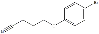 4-(4-bromophenoxy)butanenitrile Structure