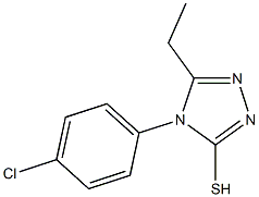  4-(4-chlorophenyl)-5-ethyl-4H-1,2,4-triazole-3-thiol