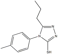 4-(4-methylphenyl)-5-propyl-4H-1,2,4-triazole-3-thiol