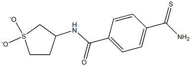 4-(aminocarbonothioyl)-N-(1,1-dioxidotetrahydrothien-3-yl)benzamide
