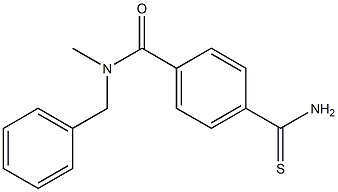  4-(aminocarbonothioyl)-N-benzyl-N-methylbenzamide