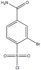  4-(aminocarbonyl)-2-bromobenzenesulfonyl chloride