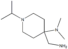 4-(aminomethyl)-1-isopropyl-N,N-dimethylpiperidin-4-amine 化学構造式