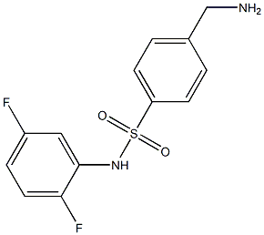 4-(aminomethyl)-N-(2,5-difluorophenyl)benzene-1-sulfonamide
