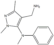  4-(aminomethyl)-N,1,3-trimethyl-N-phenyl-1H-pyrazol-5-amine
